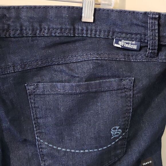 Torrid souce of wisdom jeans size 20 NWT - Picture 6 of 7